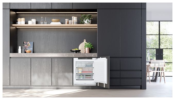 85 l Einbau Gefrierschrank 189 kWh Jahr NoFrost iQ500 GU21NADE0 