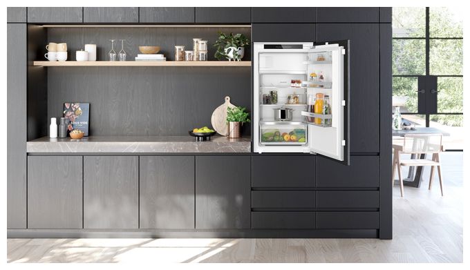 132 l 102,5 cm Einbaukühlschrank EEK: D 116 kWh Jahr iQ500 KI32LADD1 