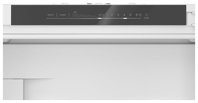 246 l 177,5 cm Einbaukühlschrank EEK: D 142 kWh Jahr iQ500 KI82LADD0 