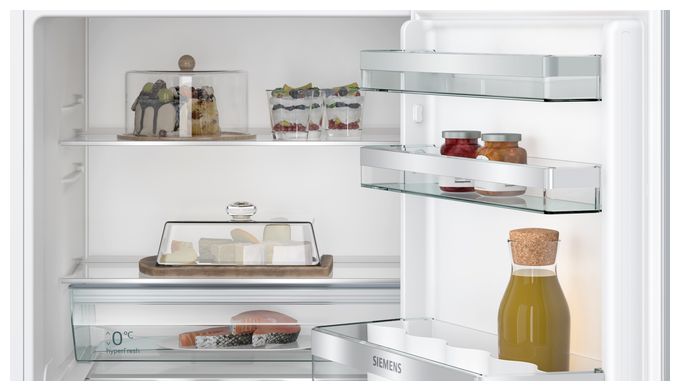 134 l 82 cm Einbaukühlschrank EEK: E 93 kWh Jahr iQ500 KU21RADE0 