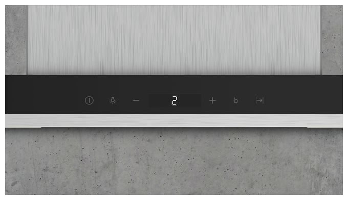 Abluft/Umluft Dunstabzugshaube/Esse Wand 60 cm (Edelstahl) iQ500 LC67BIP50 
