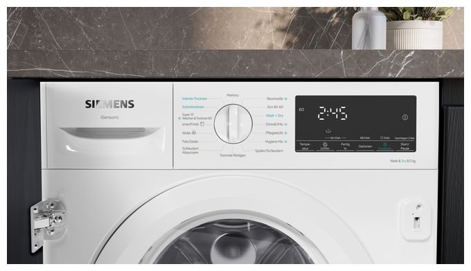 8 kg 5 kg Waschtrockner 1400 U/min iQ500 WK14D490 