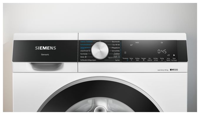 9 kg 6 kg Waschtrockner 1400 U/min iQ500 WN44G242 