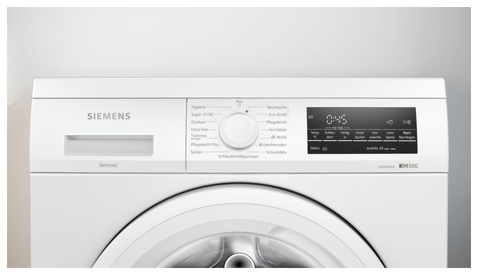 9 kg Frontlader Waschmaschine 1400 U/min aquaStop Funktion iQ500 WU14UT22 