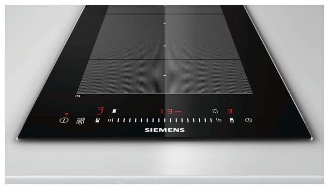Induktions Kochfeld/Herdplatte 2 Zone(n) iQ700 EX375FXB1E autarkes Domino 30cm 
