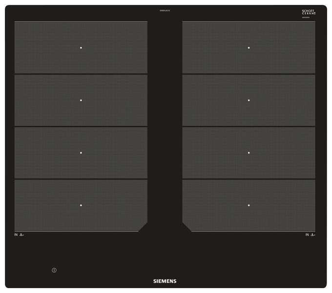 Induktions Kochfeld/Herdplatte 4 Zone(n) iQ700 EX601LXC1E autarkes 60cm 