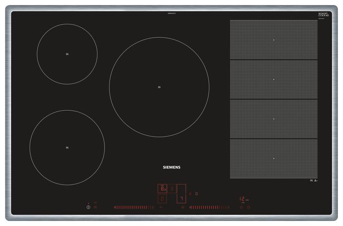 Induktions Kochfeld/Herdplatte 5 Zone(n) iQ700 EX845LVC1E autarkes 80cm 