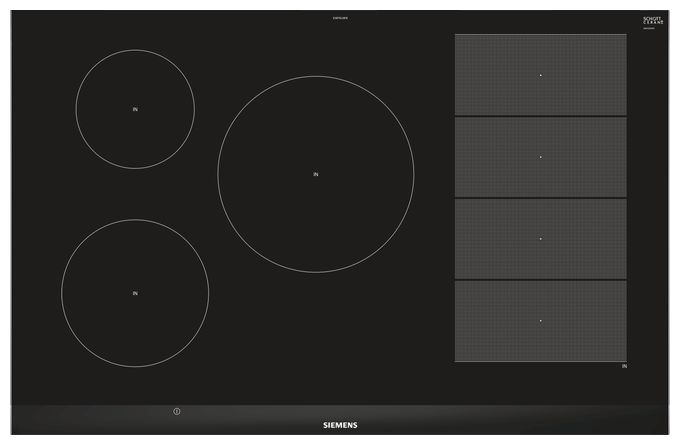 Induktions Kochfeld/Herdplatte 5 Zone(n) iQ700 EX875LVC1E autarkes 80cm 
