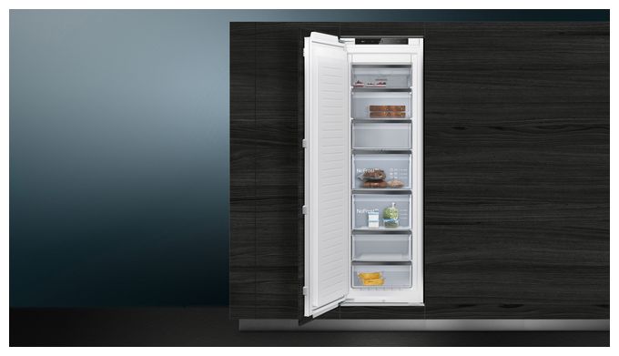 212 l Einbau Gefrierschrank 235 kWh Jahr NoFrost iQ700 GI81NHNE0 