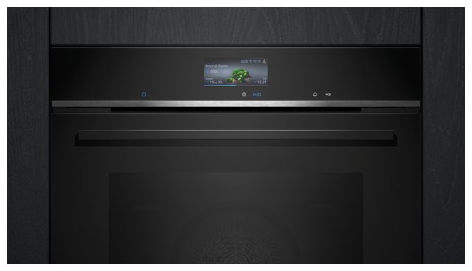 Einbaubackofen groß AutoClean iQ700 HB736G1B1 