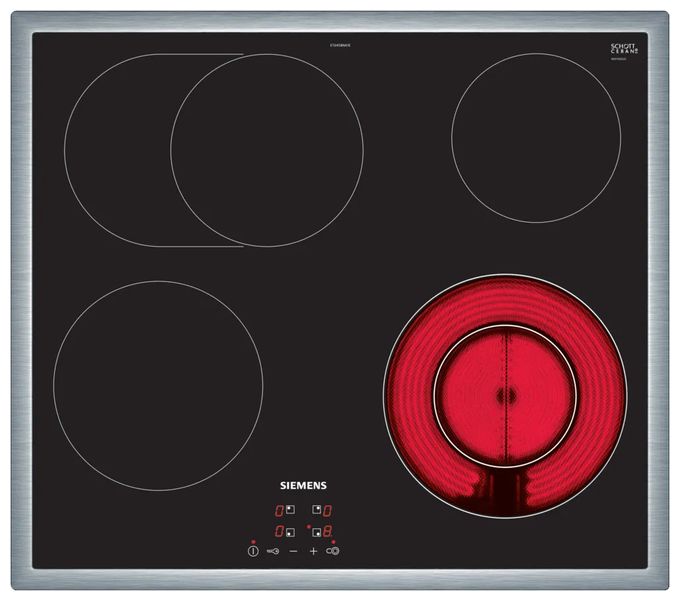 Backofen-Set groß AutoClean activeClean mit autarkem 60 cm Glaskeramikkochfeld Kochfeld PQ223EA00Z (HB271ABB3 + ET645BNA1E) 