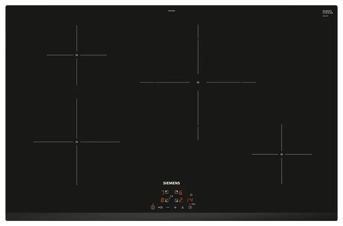 Backofen-Set groß AutoClean activeClean mit autarkem 80 cm Induktions Kochfeld PQPOWER75I (HB271ABB3 + EH83KBEB5E) 