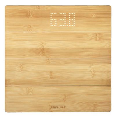 Elektronische Personenwaage bis 180 kg 63880 Style Sense Bamboo Magic 