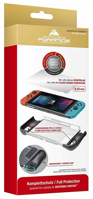 Nintendo Switch (Schwarz, Rot, Transparent) 97020 Schutzhülle 