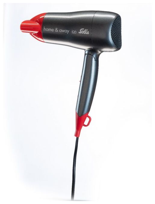 Haartrockner 1800 W  961.71 Home & Away (Schwarz, Rot) 