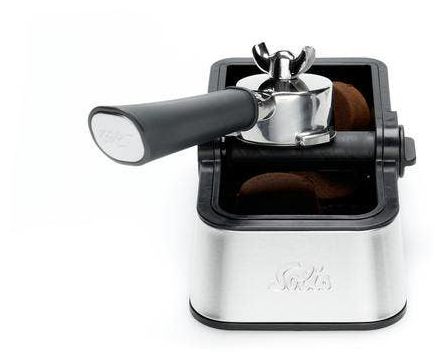 Kaffeesatzbehälter  97843 Perfetta Knock Box (Schwarz, Edelstahl) 