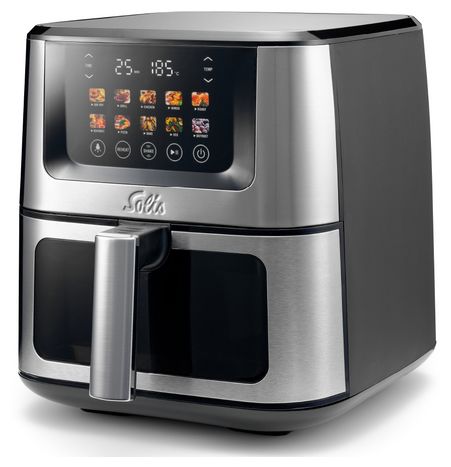 Heißluftfritteuse 7,5 l 1870 W  Air Fry & Dry XL (Schwarz, Silber) 