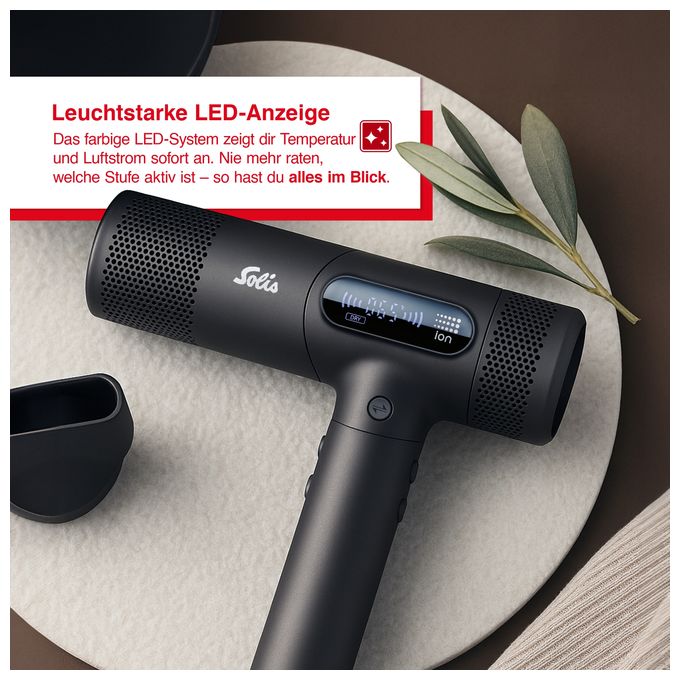 Haartrockner 1600 W  AirVolution 280 (Schwarz) 