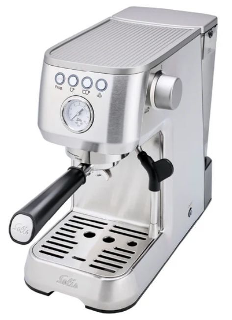Siebträger Kaffeemaschine  Barista Perfetta Plus (Silber) 