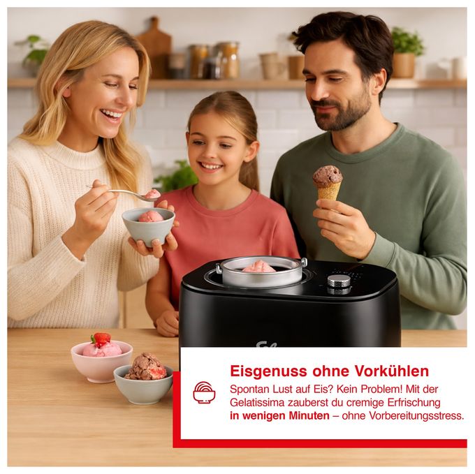 1 l Eismaschine 100 W Ice Dream Machine 