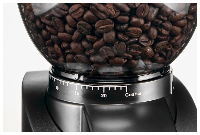 Kaffeemühle für 300 g 135 W  Scala Zero Static (Schwarz, Silber) 