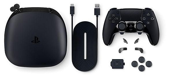 Analog / Digital Gamepad für PlayStation PS5  DualSense Edge Wireless Controller (Schwarz) 