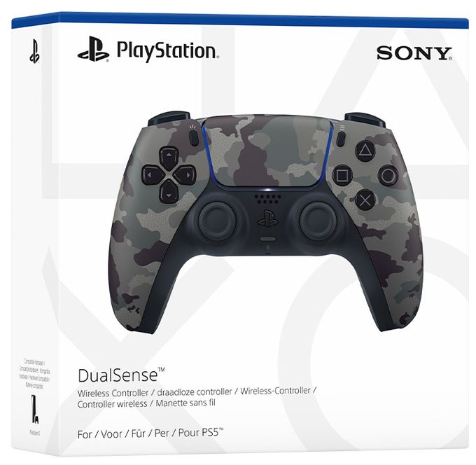 Analog / Digital Gamepad für PlayStation PS5  DualSense Wireless Controller (Camouflage) 