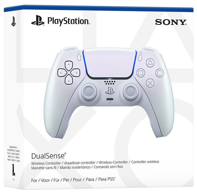 Analog / Digital Gamepad für PlayStation PS5  DualSense Wireless Controller (Perleffekt) 