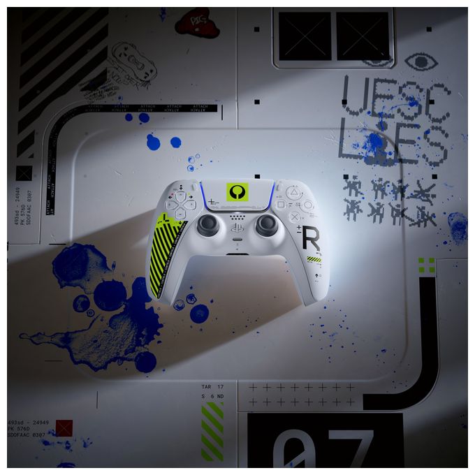 Analog / Digital Gamepad für Android, MAC, PC, PlayStation PS5, iOS  DualSense Wireless Controller - Marathon Limited Edition (Weiß, Grün) 