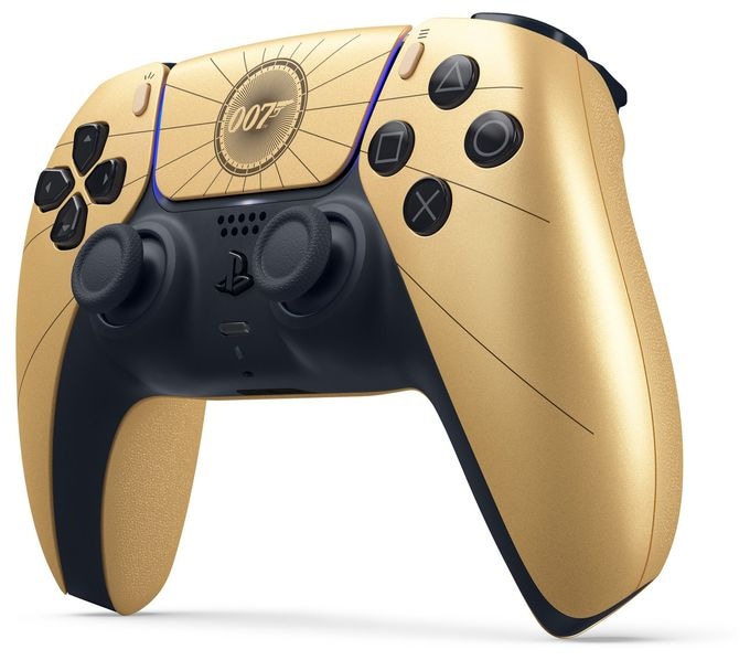 Analog / Digital Gamepad für PC/MAC/Android/iOS/PlayStation 5  DualSense Wireless Controller - 007 First Light Limited Edition (Schwarz, Gold) 