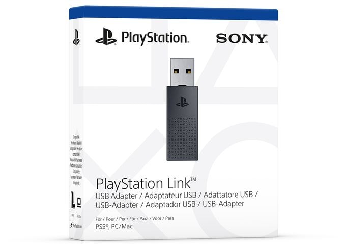 Adapter PC, PlayStation PS5 Kabelgebunden  PlayStation Link USB (Schwarz) 