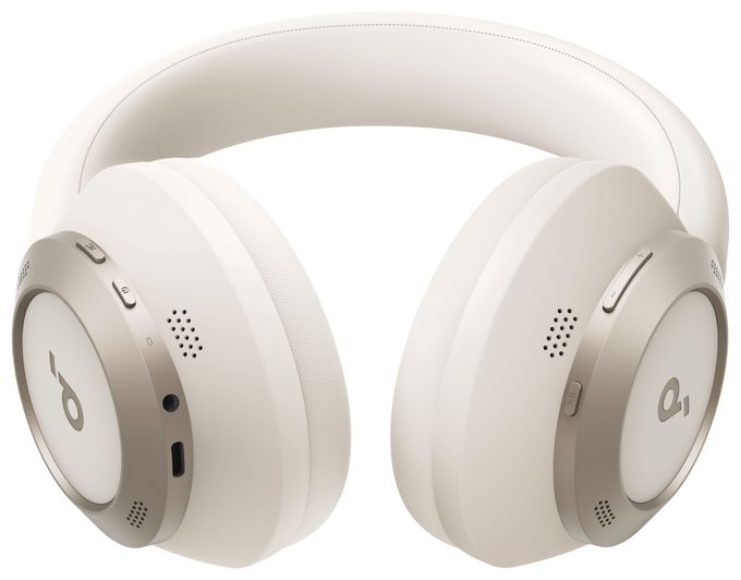 Ohraufliegender Bluetooth Kopfhörer kabellos  Space One Pro (Weiß) 
