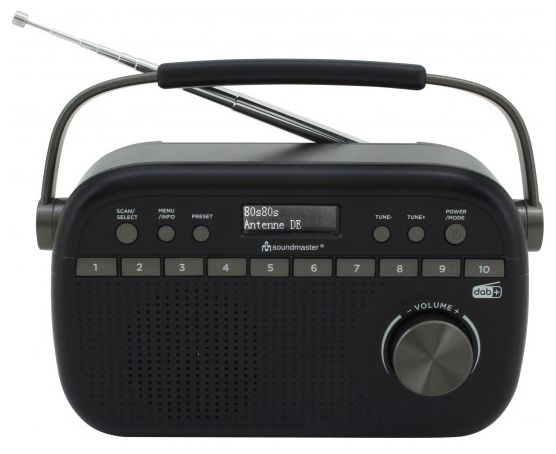 DAB+/UKW Tragbares Radio  DAB280SW (Schwarz) 
