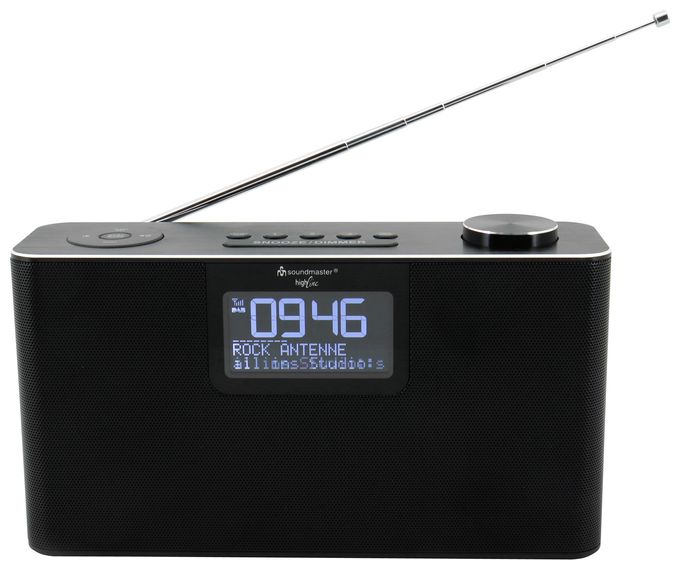 Bluetooth DAB+, FM Radio Persönlich  DAB700SW (Schwarz) 
