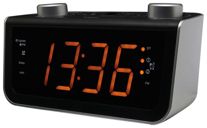 FM, PLL Radio Uhr  FUR5005 (Schwarz) 