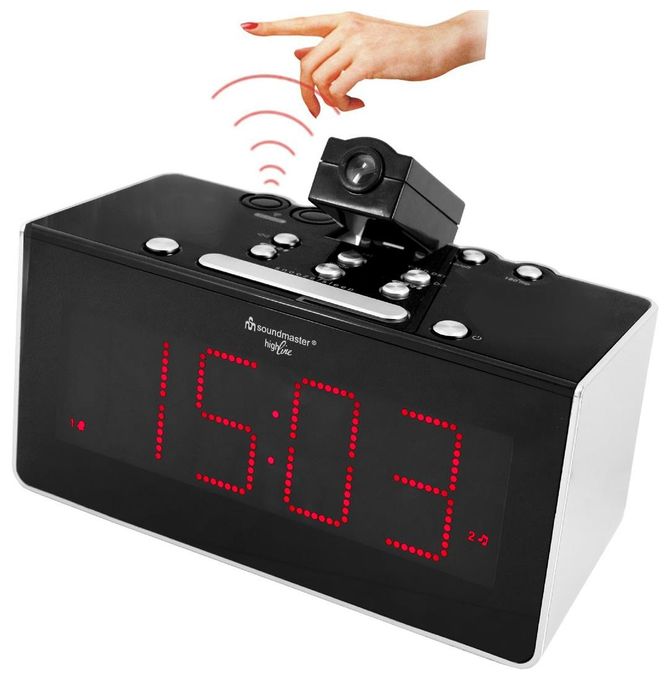 FM, PLL Radio Uhr  FUR6005 (Schwarz) 