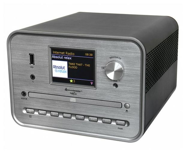 CD Player DAB+, FM Radio  ICD1050SW (Grau) 