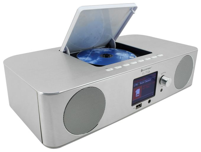 Bluetooth DAB+, FM, UKW Radio Internet  ICD2060SI (Schwarz, Metallisch) 