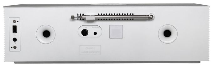 Bluetooth DAB+, FM, UKW Radio Tragbar  ICD2080WE (Weiß) 