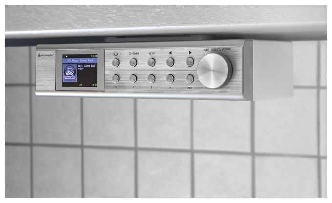 DAB+, FM, UKW Radio Internet  IR1500SI (Silber) 