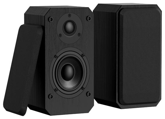 100 W 2-Wege Lautsprecher  LS5050SW (Schwarz) 
