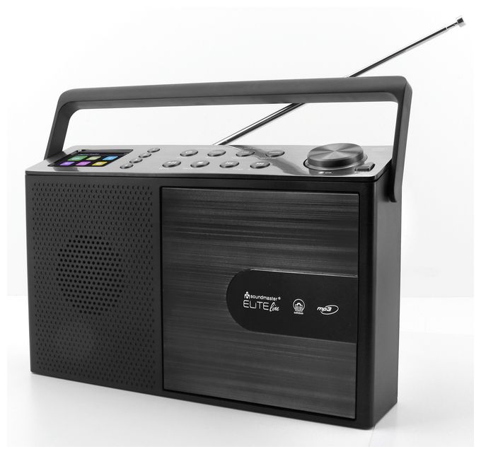DAB+, FM Radio Tragbar  RCD1190SW (Schwarz) 