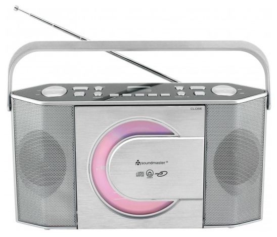 CD Payer UKW Radio  RCD1755SI (Silber) 