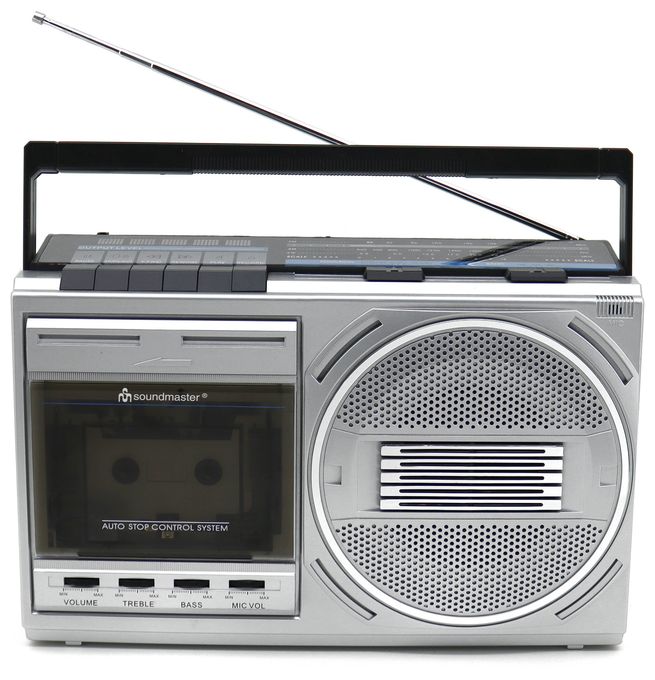 FM, MW, SW Radio  RR20SI (Schwarz, Silber) 