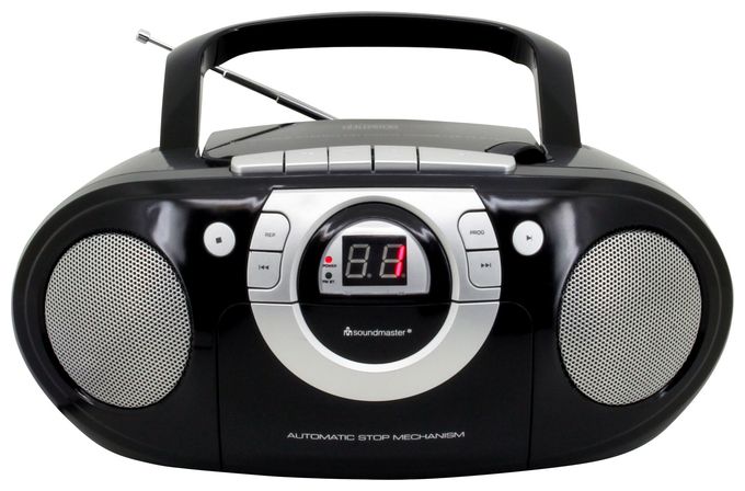 CD Payer FM Radio  SCD5100SW (Schwarz) 