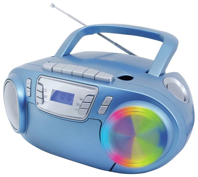 CD Payer FM, PLL Radio  SCD5800BL (Blau, Silber) 