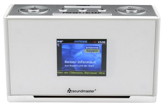 DAB+, FM, UKW Radio Tragbar  UR240WE (Weiß) 