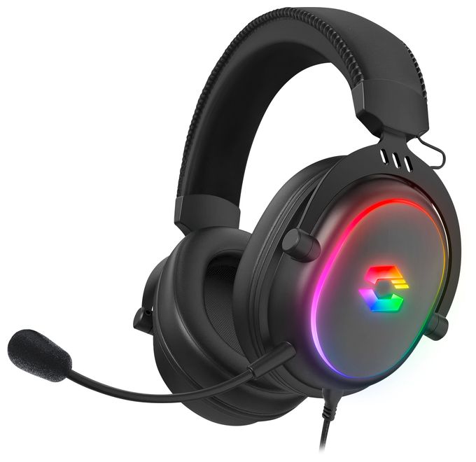 Over Ear Kopfhörer Kabelgebunden USB Typ-A  Conux (Schwarz) 