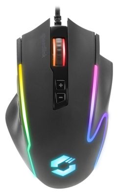 800 DPI Gaming Maus  Decus NX RGB (Schwarz) 