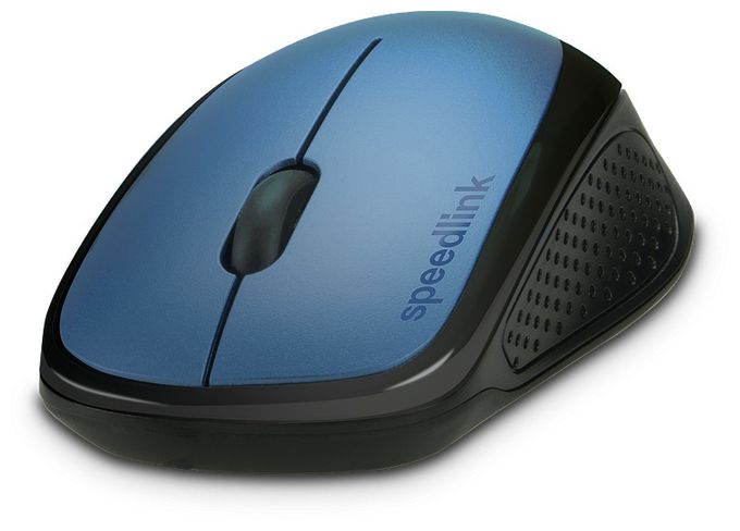 1600 DPI Büro Maus Optisch  Kappa (Schwarz, Blau) 